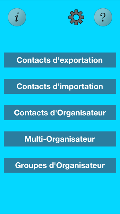 Screenshot #2 pour Multi-Contacts Léger