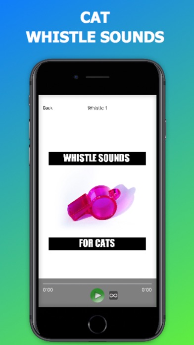 Screenshot #1 pour Cat Whistle Sounds!