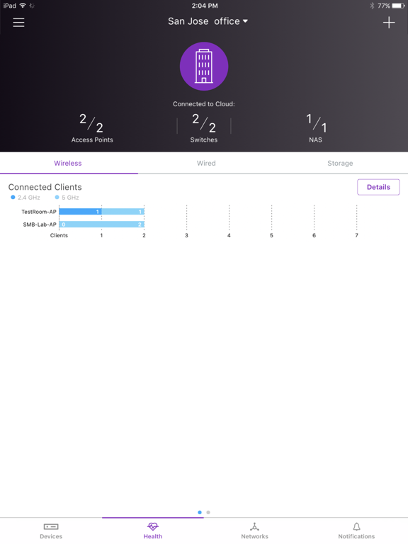 Screenshot #5 pour NETGEAR Insight