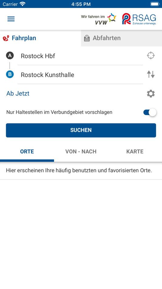 #2. RSAG Fahrplan (iOS) Podle: JAKOTA Design Group GmbH