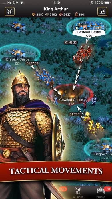 Lords & Knights - Mobile Kings Screenshot