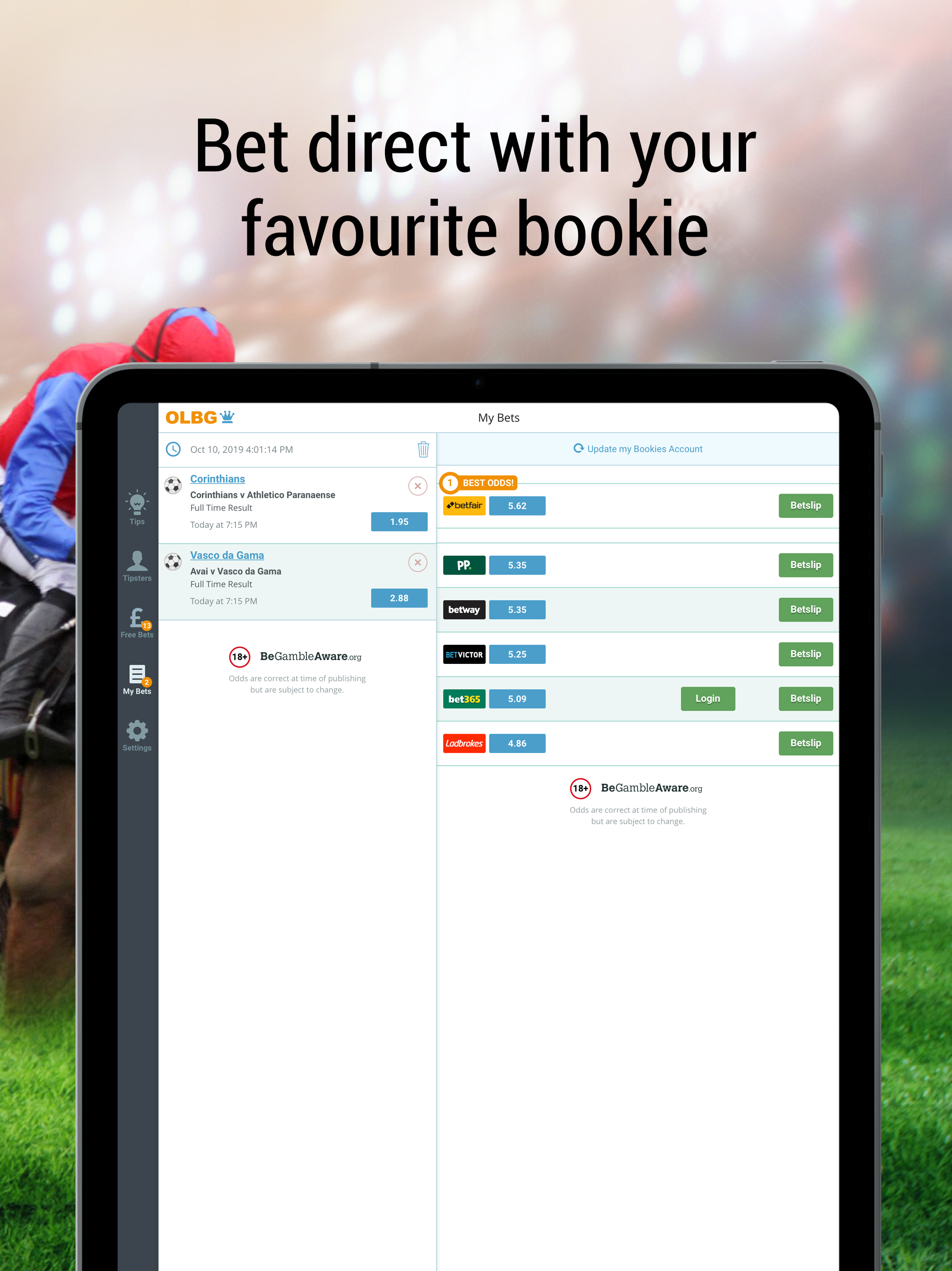 Sports Betting Tips from OLBG