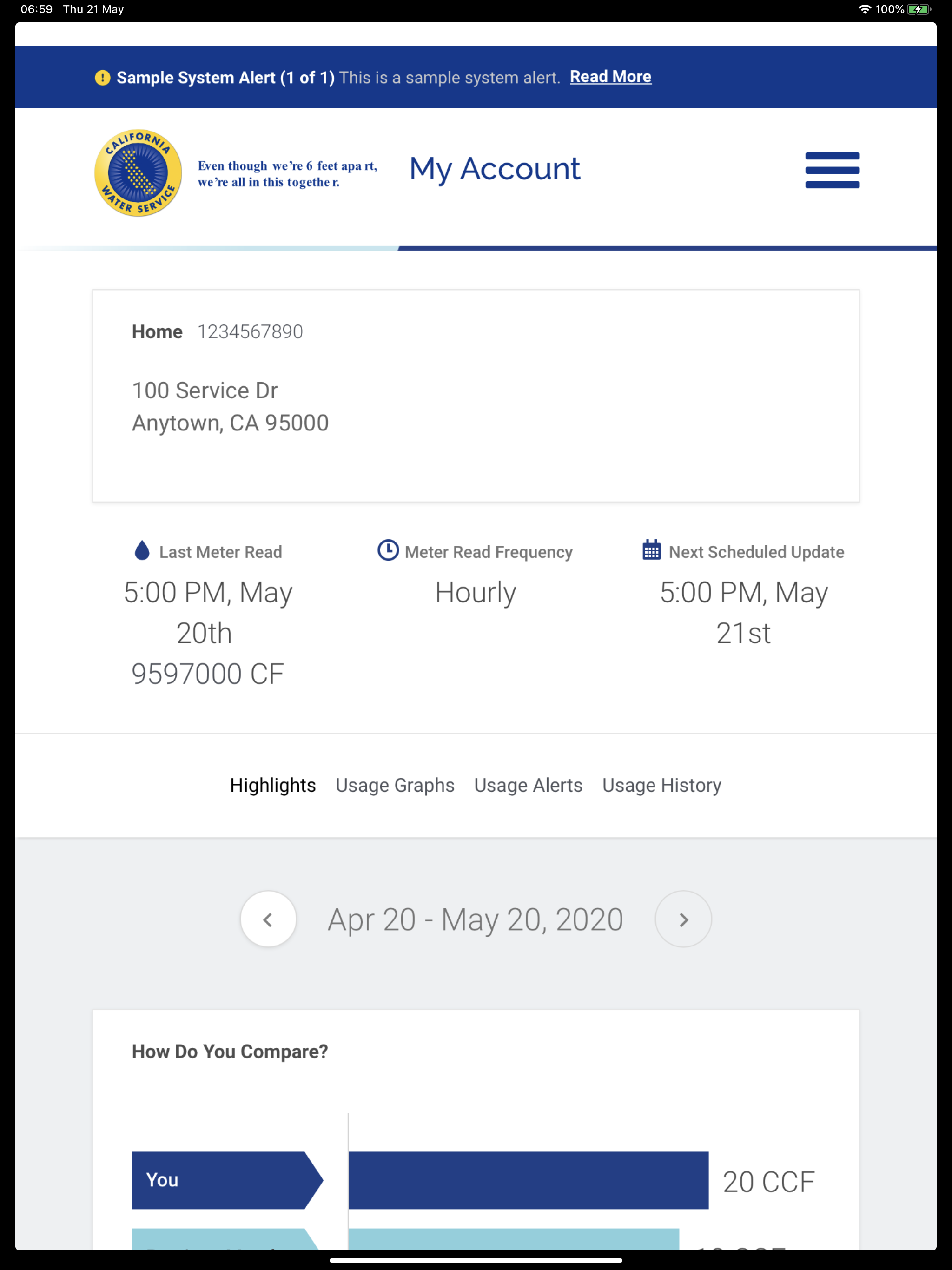 California Water Service screenshot 5