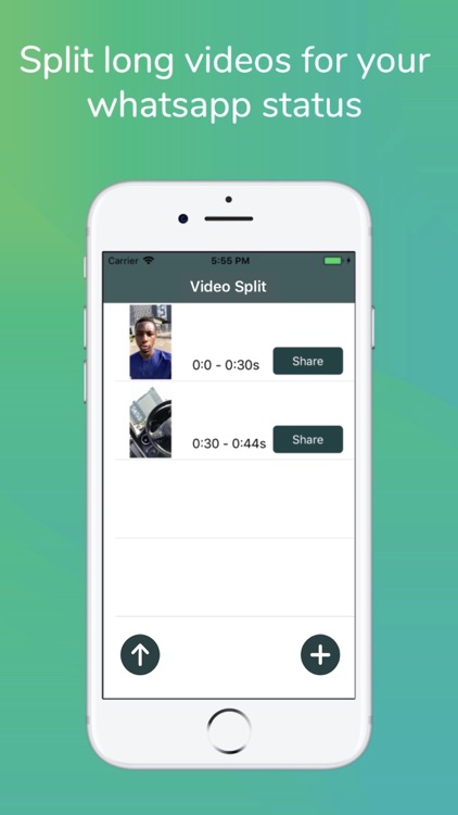 VideoSplit for social media