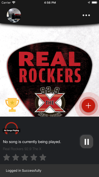 Real Rockers 92.9 The X Screenshot