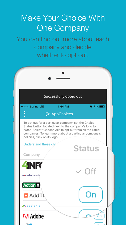 #2. AppChoices (iOS) 由: Digital Advertising Alliance