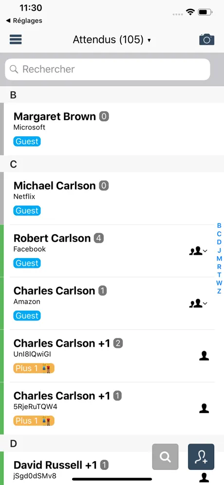 Eventmaker Check-in