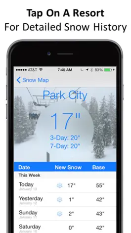 Game screenshot Utah Snow Map & Webcams apk