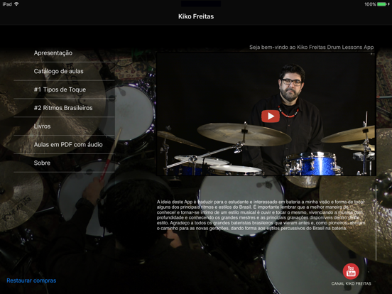 Screenshot #4 pour Kiko Freitas - Drum Lessons