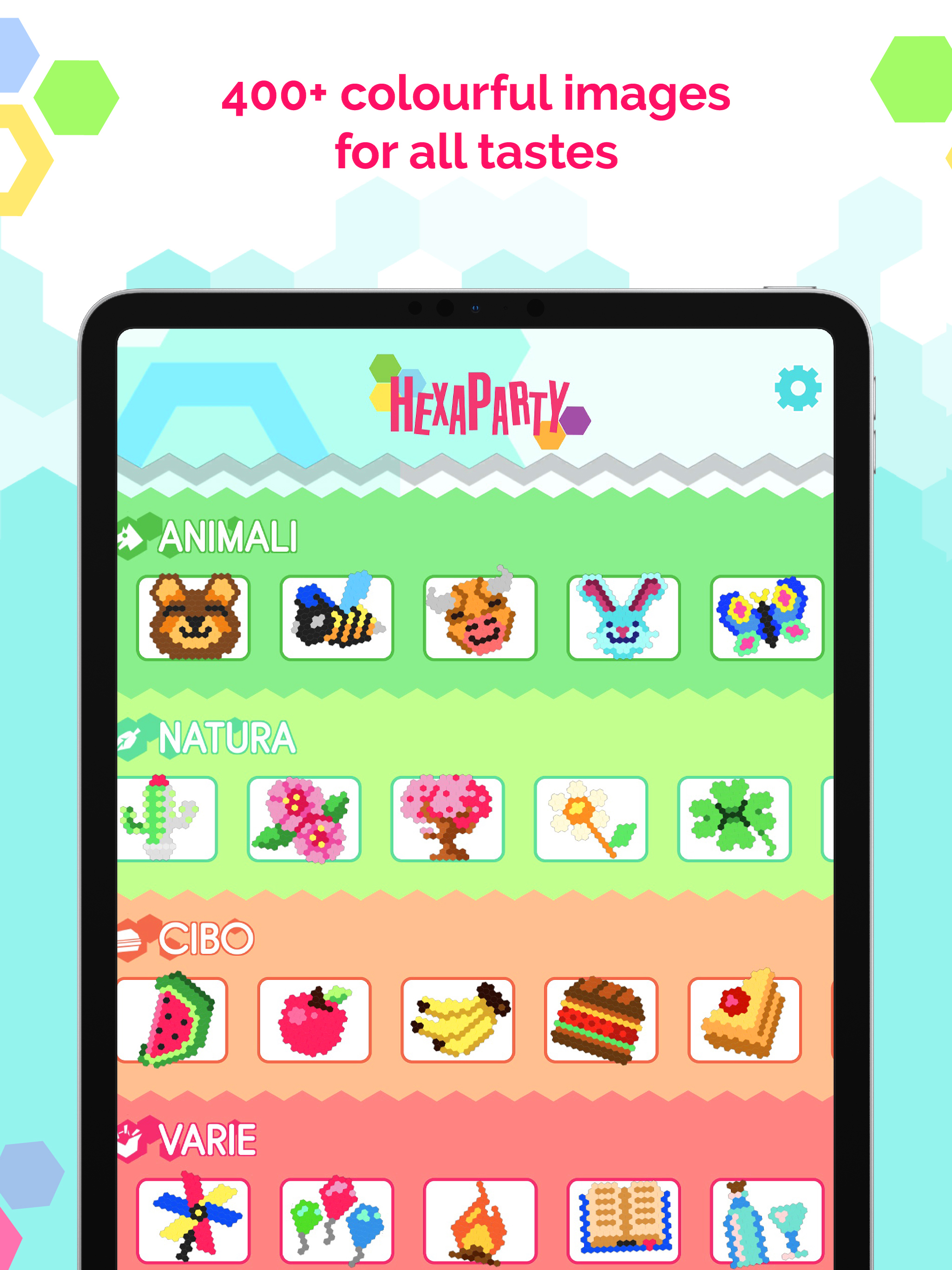 HexaParty - Hexel art for Kids