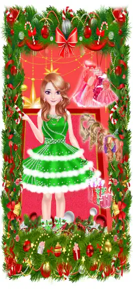 Game screenshot Christmas Princess Party Salon apk