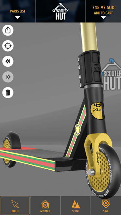 Scooter 3D custom builder screenshot 4