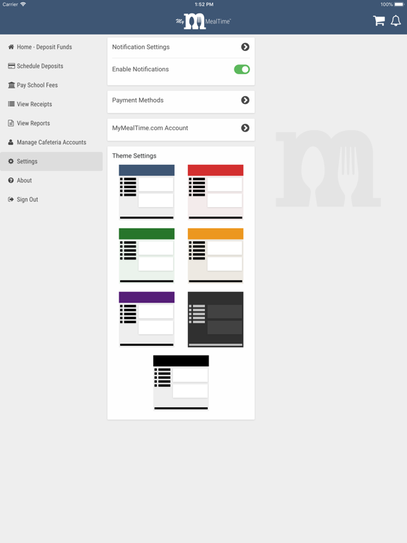 App screenshot