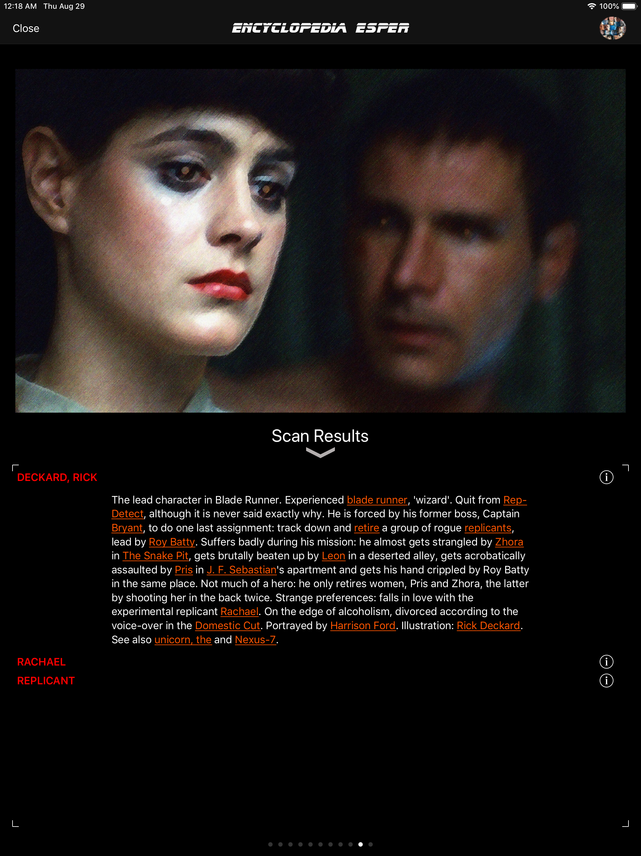 Fan Guide to Blade Runner screenshot 11