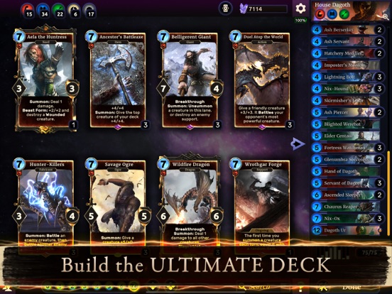 The Elder Scrolls: Legends CCG iPad app afbeelding 6