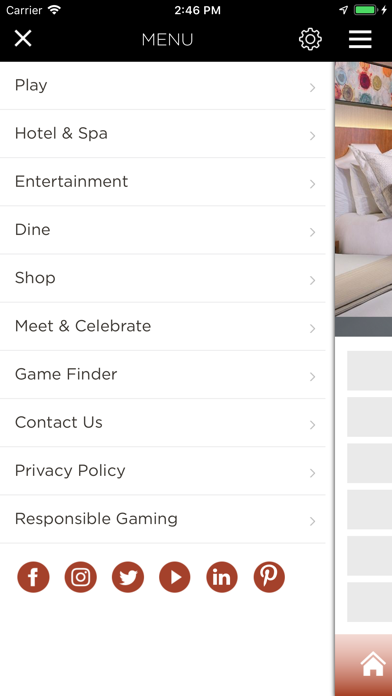 del Lago Casino Screenshot