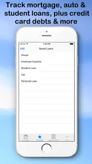 easy loan payoff calculator iphone screenshot 3
