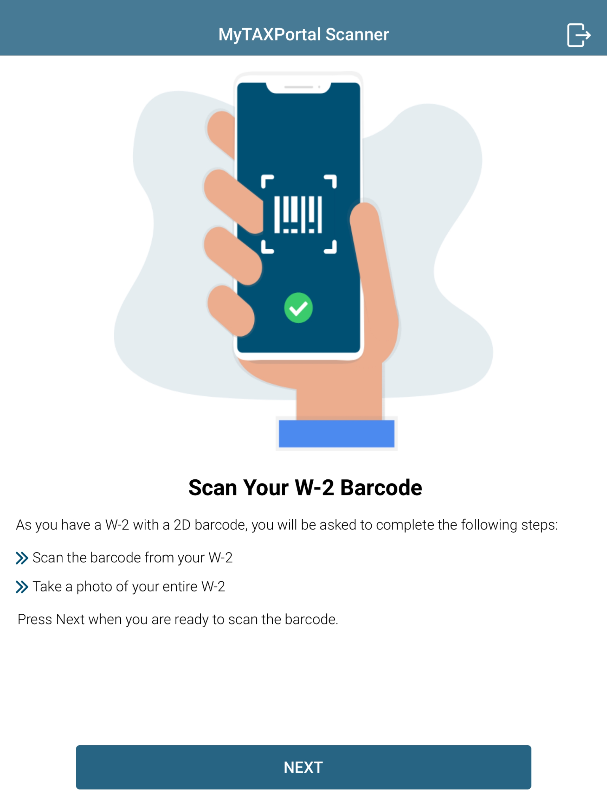 MyTAXPortal Scanner screenshot 9