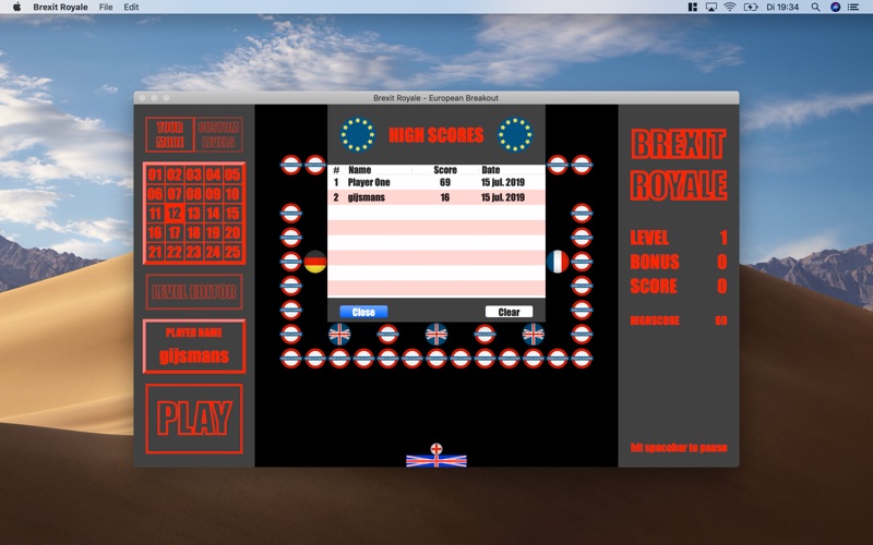 App screenshot