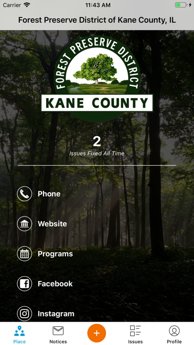 Kane Forest Notify Screenshot