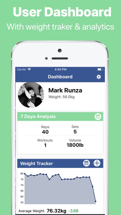 Gymster- Gym Tracker & Macros screenshot-8