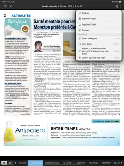 Acadie Nouvelle - Numérique iPad image 3