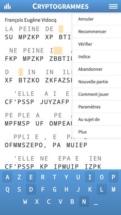 Screenshot #2 pour Cryptogramme