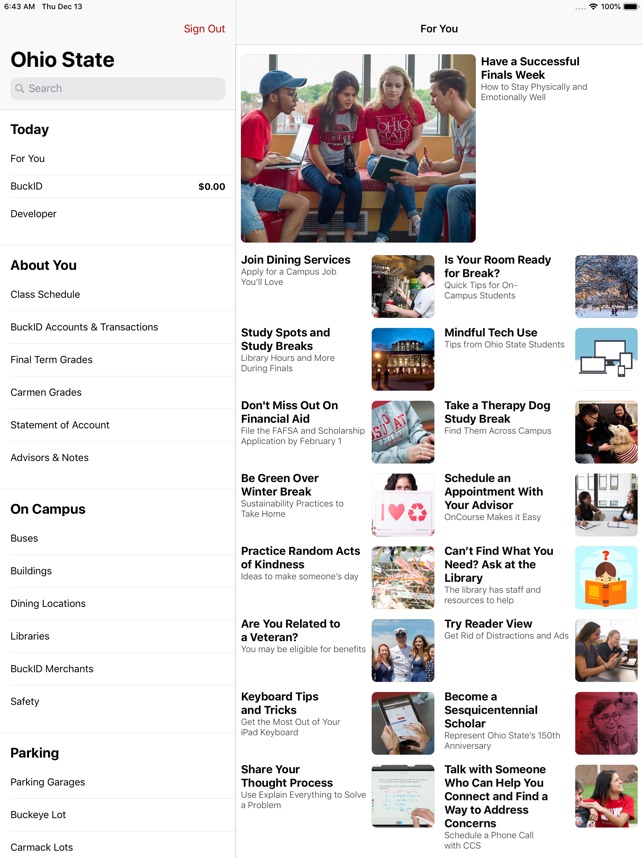 Ohio State On The App Store