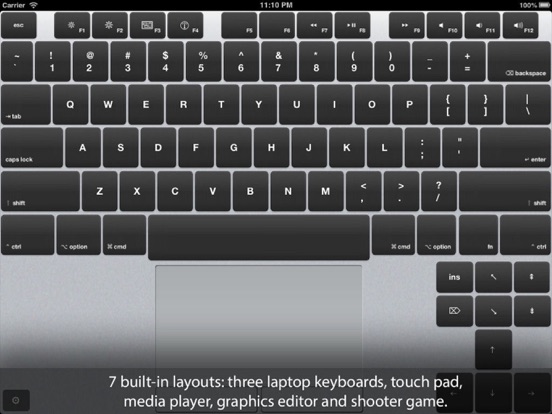 Screenshot #4 pour Air Keyboard for iPad