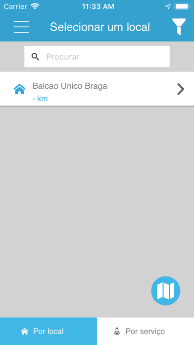 Screenshot #1 pour Balcão Único Senhas