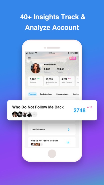 Followers Reports - Insights +