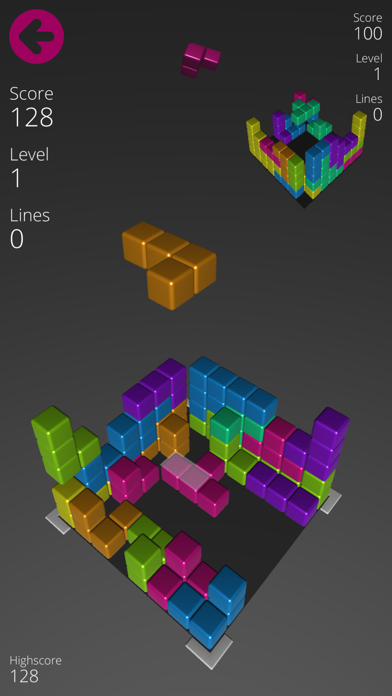 Screenshot #2 pour Block Puzzle 3D Multiplayer