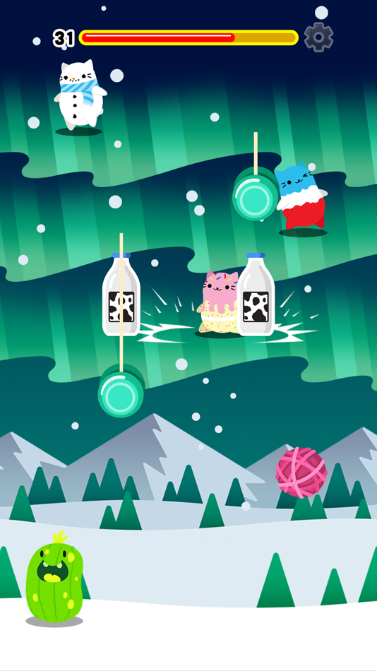 #7. Cats vs Pickles (iOS) 由: Cepia, LLC