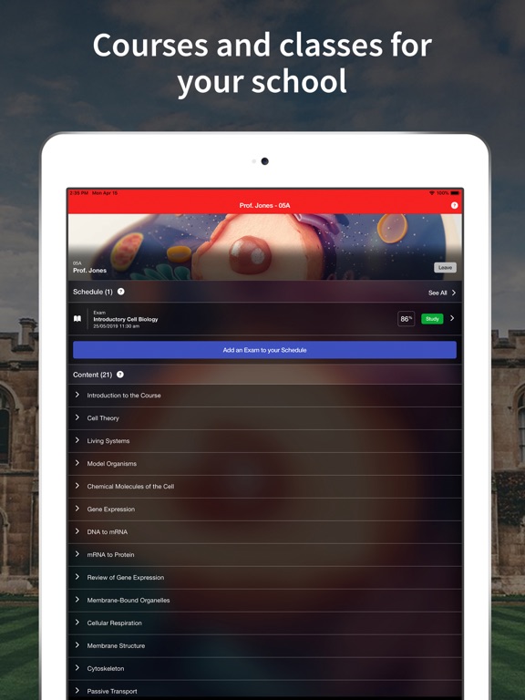 Minute School iPad screenshot 4 - Education app