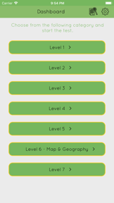 TLC Practice Exam screenshot