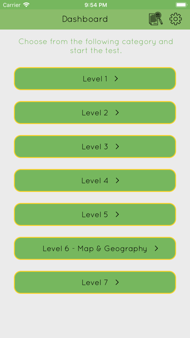 TLC Practice Exam Screenshot