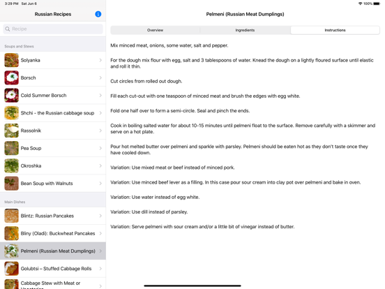 Screenshot #6 pour Russian Food Recipes