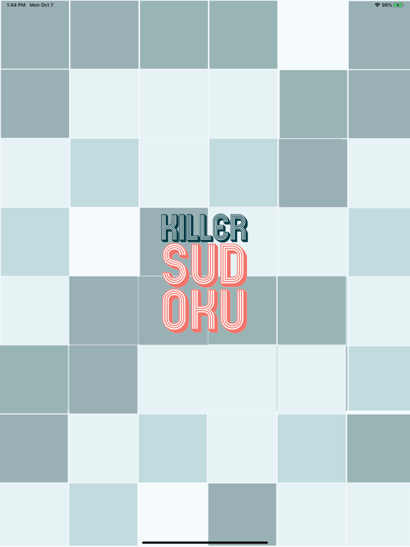 Killer Sudoku Challenge iPad screenshot 4 - Games app