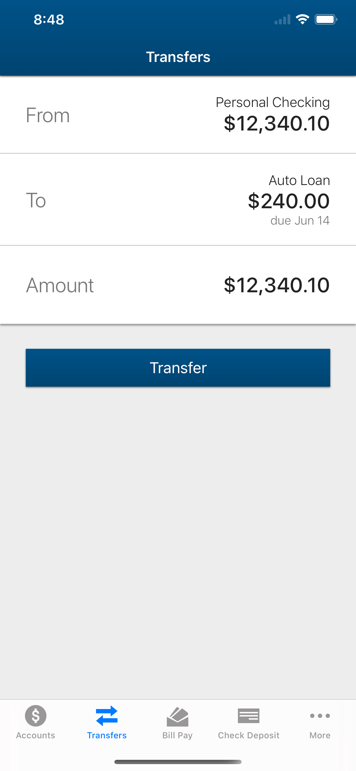 Mobile MVFCU screenshot 4