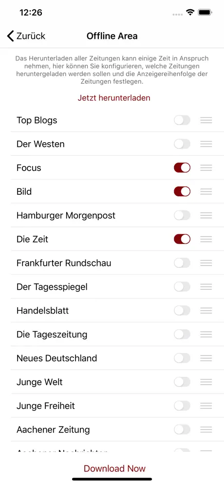 Deutsche Zeitungen - Nachricht