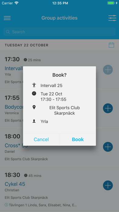 Screenshot #3 pour Elit Sports Club