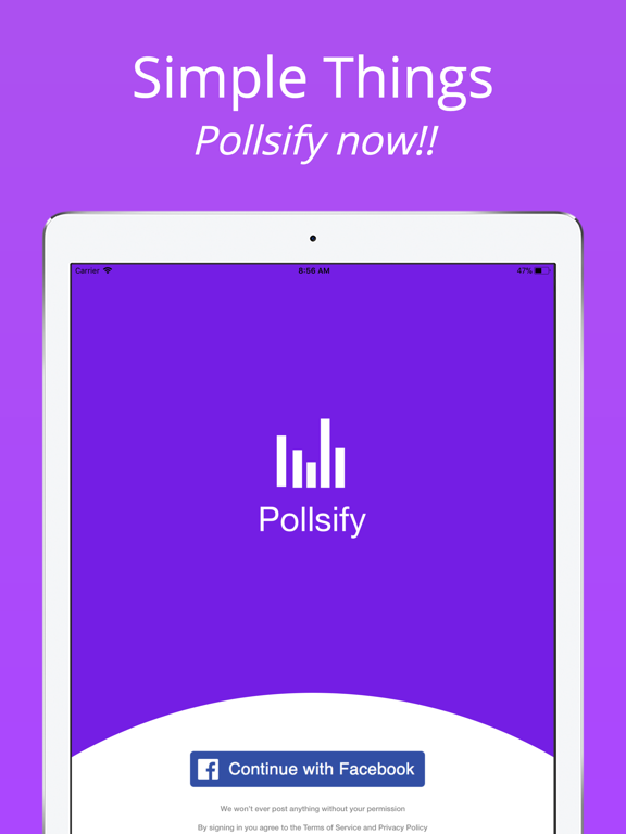 Screenshot #4 pour Pollsify - Polls with friends