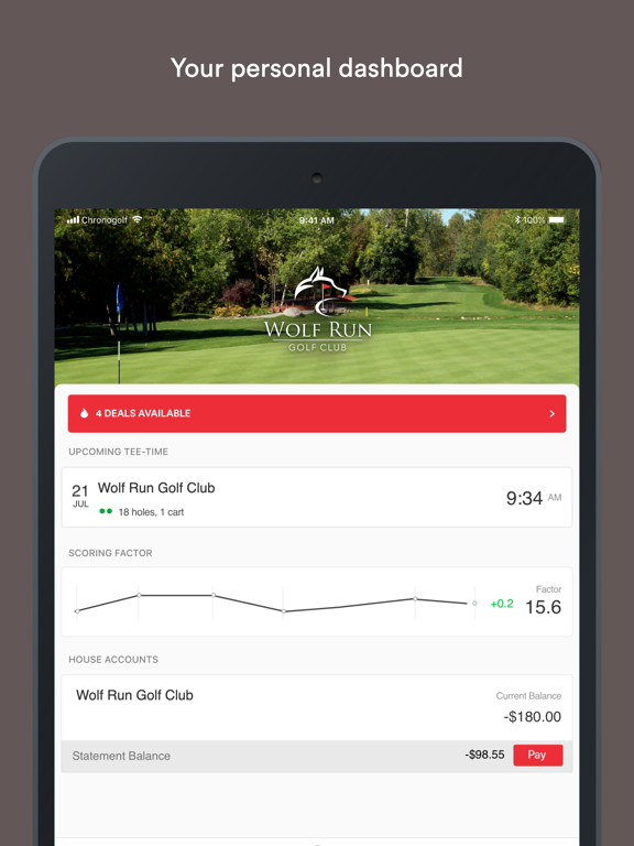Screenshot #5 pour Wolf Run Golf Club