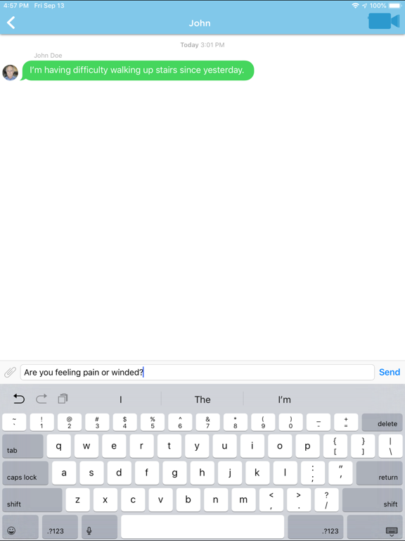LifeguardHCP iPad screenshot 6 - Medical app