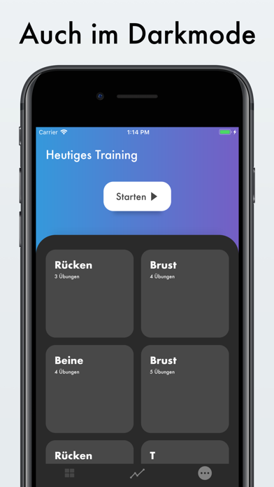 Screenshot #3 pour GymTrack
