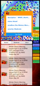 Instant NOAA Alerts 3D Lite screenshot #9 for iPhone