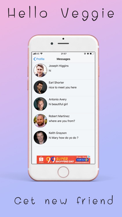 Hello Veggie : Vegan Dating screenshot-4