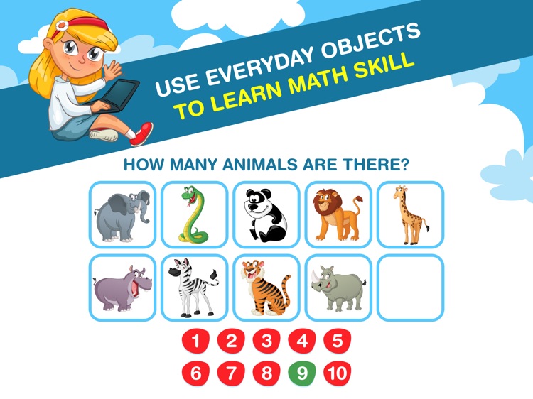 Preschool Kids Math Learning