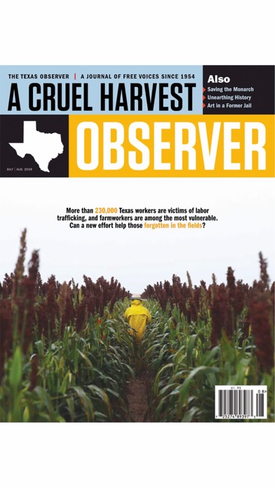 The Texas Observer Screenshot