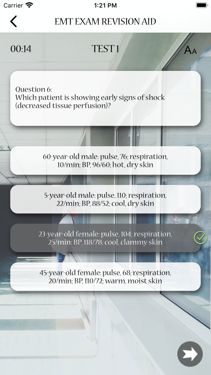 EMT Exam Revision Aid